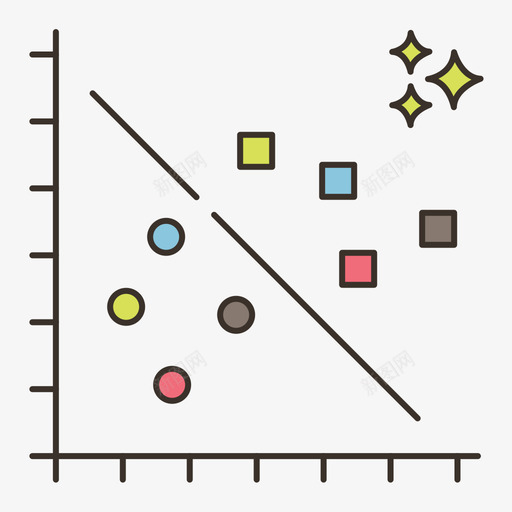 群集数据分析12线性颜色图标svg_新图网 https://ixintu.com 数据分析 线性 群集 颜色