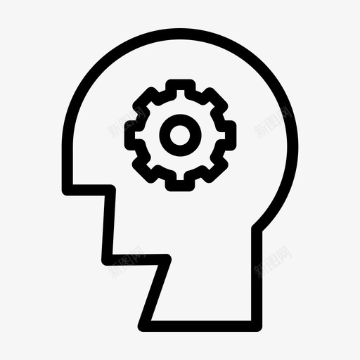 行业创新头脑风暴齿轮图标svg_新图网 https://ixintu.com 创新 头脑 工厂 数字 研究 联网 自动化 行业 风暴 齿轮