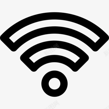 信号互联网无线电图标图标