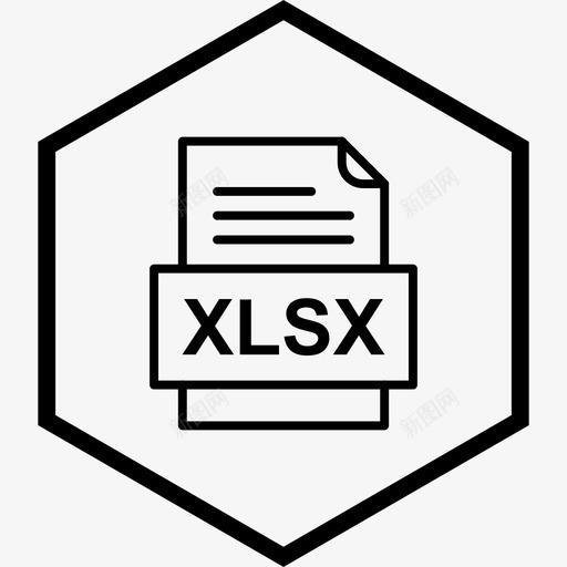 xlsx文件文件文件类型格式图标svg_新图网 https://ixintu.com 41种 xlsx 文件 格式 类型