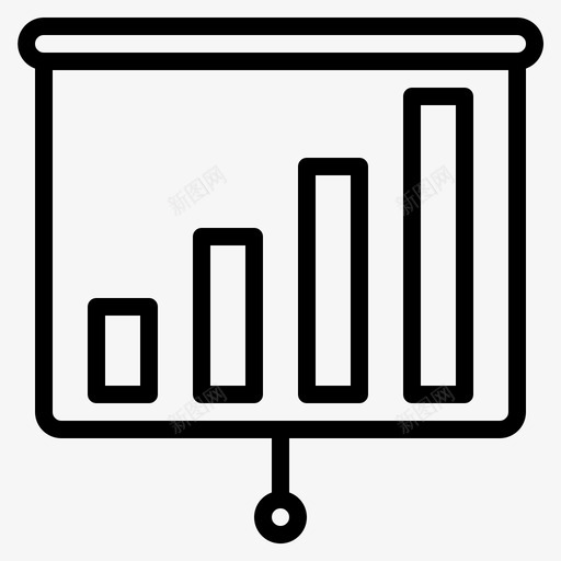 演示图版图表图标svg_新图网 https://ixintu.com 图版 图表 数据 演示 研究 项目管理