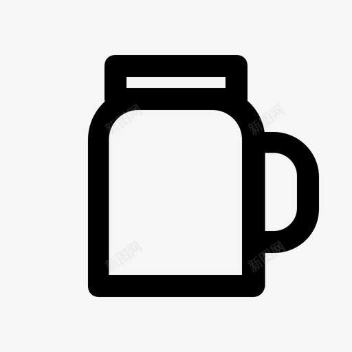 杯子设备冰块图标svg_新图网 https://ixintu.com 冰块 杯子 果汁 设备