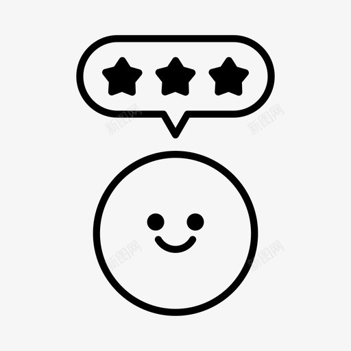 评级评论明星图标svg_新图网 https://ixintu.com 图标 明星 电子商务 评级 评论