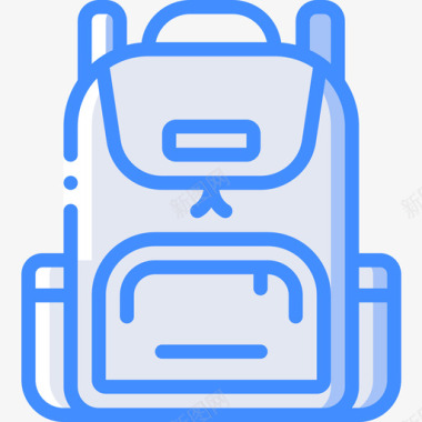 背包包4蓝色图标图标