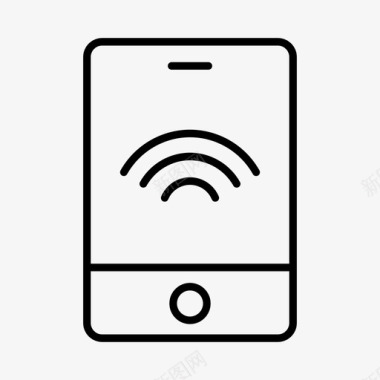 wifi数字电子商务图标图标
