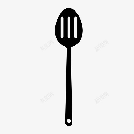 空勺子炊具叉子图标svg_新图网 https://ixintu.com 一把 乌斯 勺子 叉子 尼斯 斯特 炊具