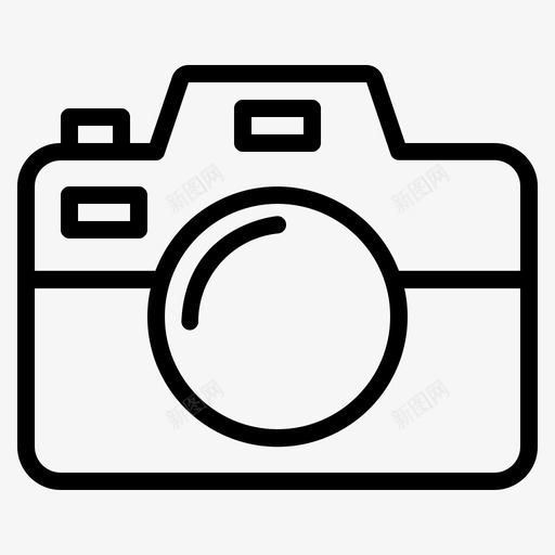 相机电子摄影图标svg_新图网 https://ixintu.com 假期 摄影 暑期 电子 相机 科技
