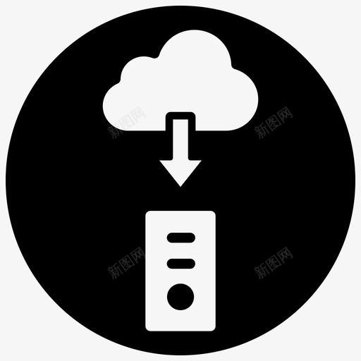 it操作备份数据库图标svg_新图网 https://ixintu.com DevPS MinsFront blackfill devops it 备份 操作 数据库 服务器