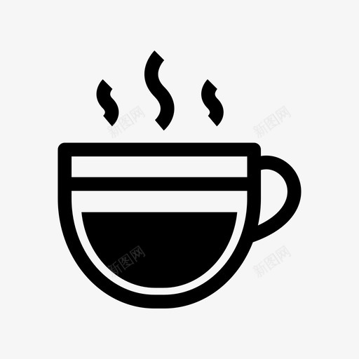 咖啡烧嘴饮料图标svg_新图网 https://ixintu.com 咖啡 图标 烧嘴 牛奶 饮料