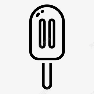 冰淇淋冰激凌甜食图标图标
