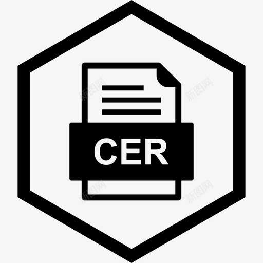 cer文件文件文件类型格式图标svg_新图网 https://ixintu.com 41个 cer 文件 格式 类型