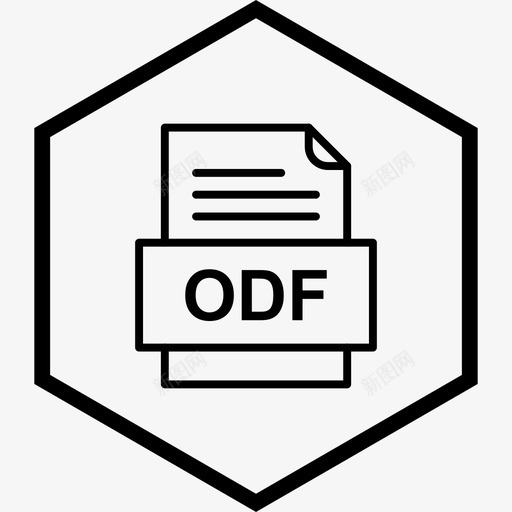 odf文件文件文件类型格式图标svg_新图网 https://ixintu.com 41种 odf 文件 格式 类型