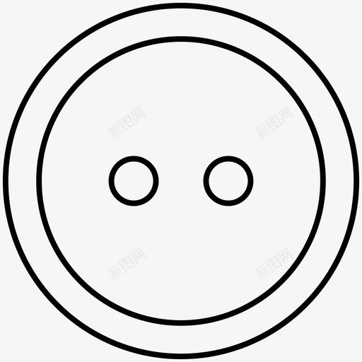 鞋钉纽扣缝线图标svg_新图网 https://ixintu.com 图标 纽扣 线图 缝纫 缝线 裁剪 裁缝 鞋钉