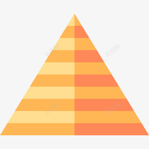 金字塔埃及48平坦图标svg_新图网 https://ixintu.com 埃及 平坦 金字塔