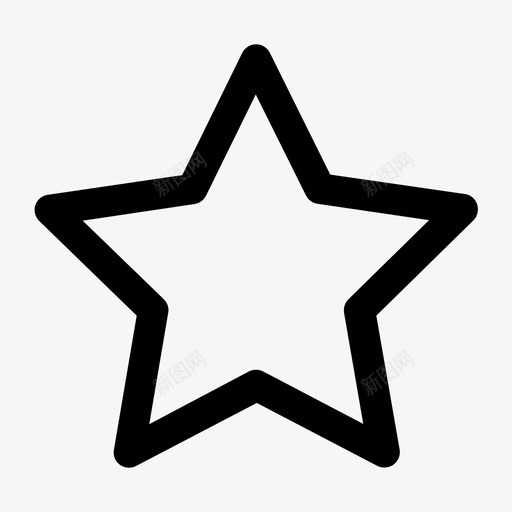 常用菜单star 2svg_新图网 https://ixintu.com 常用菜单star 2