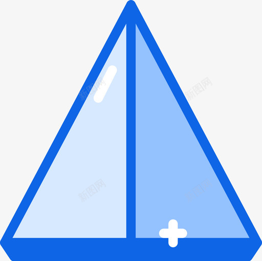 三角形ui接口30蓝色图标svg_新图网 https://ixintu.com ui接口30 三角形 蓝色