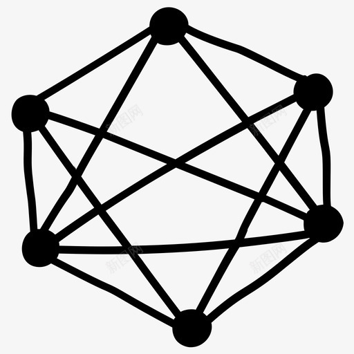 六角形分子结构碳结构几何图案图标svg_新图网 https://ixintu.com 六角形 几何 分子结构 图案 字形 技术 晶格 电子商务 石墨 结构