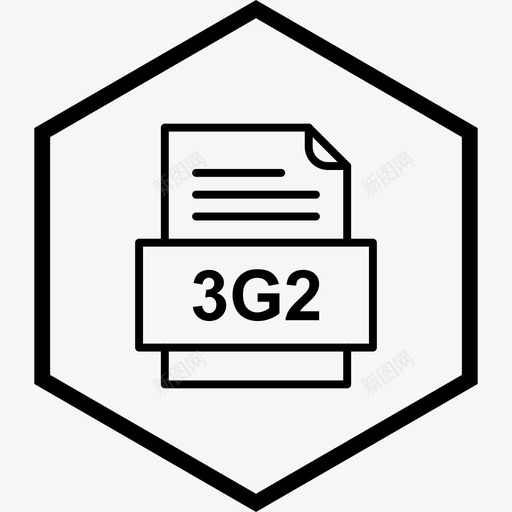 3g2文件文件文件类型格式图标svg_新图网 https://ixintu.com 3g2 41种 文件 格式 类型