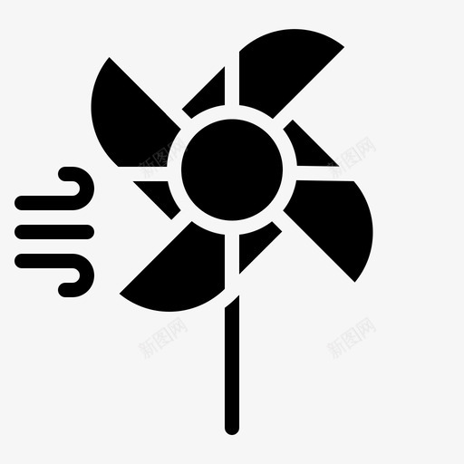 风车磨坊标志图标svg_新图网 https://ixintu.com 标志 磨坊 风车 飞机标志