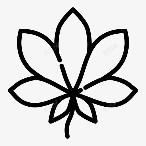 叶栗子天然图标svg_新图网 https://ixintu.com 叶 天然 树 栗子 植物 自然