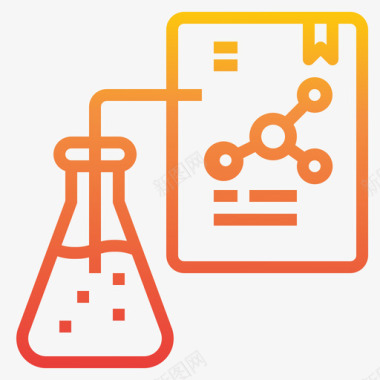 实验室化学40梯度图标图标