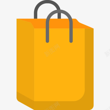 购物袋超市34扁平图标图标