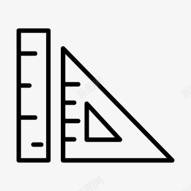 比例尺形图标图标