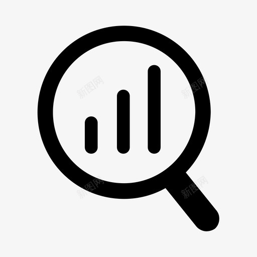 搜索分析参数跟踪图标svg_新图网 https://ixintu.com 参数 搜索分析 趋势分析 跟踪