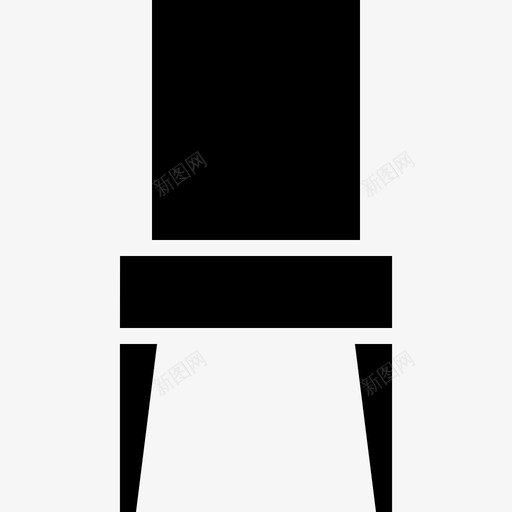 椅子办公椅餐椅图标svg_新图网 https://ixintu.com 办公椅 家具 家具雕刻 座椅 椅子 餐椅