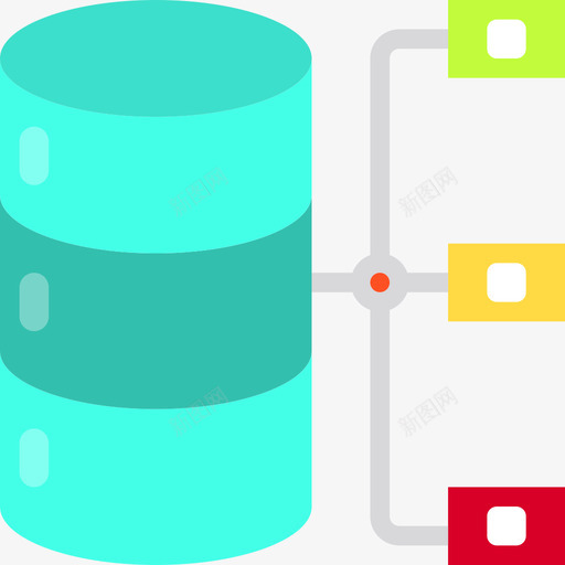 存储datamanager2扁平图标svg_新图网 https://ixintu.com data manager 存储 扁平