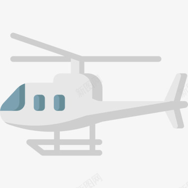 直升机车辆和运输工具10架扁平图标图标