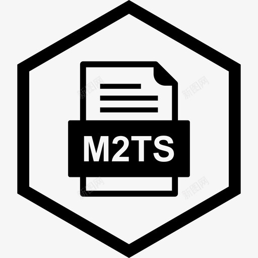 m2ts文件文件文件类型格式图标svg_新图网 https://ixintu.com 41种 m2ts 文件 格式 类型
