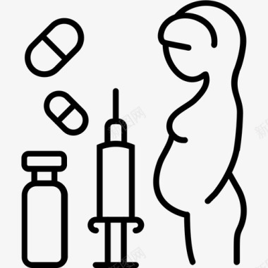 治疗药物避孕药图标图标