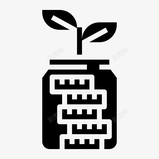 利息货币金融图标svg_新图网 https://ixintu.com 利息 取款机 自动 货币 金融