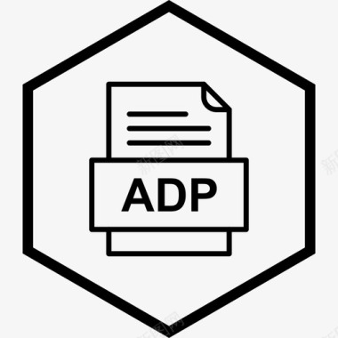 adp文件文件文件类型格式图标图标