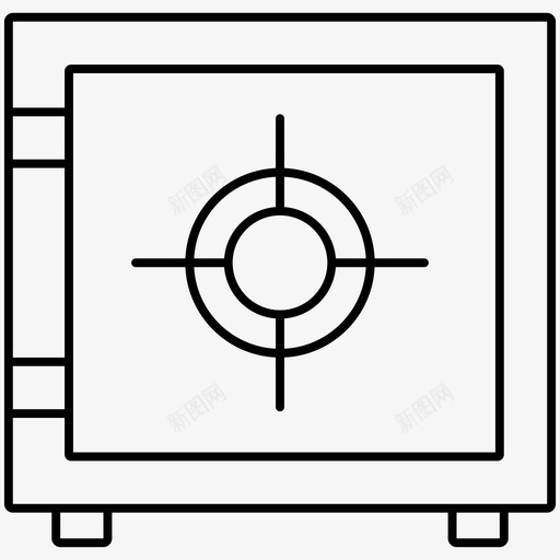 保险箱储物柜保护装置图标svg_新图网 https://ixintu.com 2019 保护装置 保险 保险箱 储物柜 图标 金融 银行