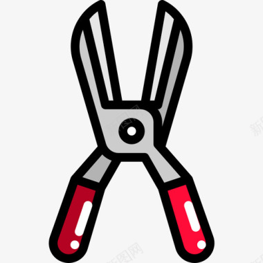 剪刀园艺工具9填充图标图标