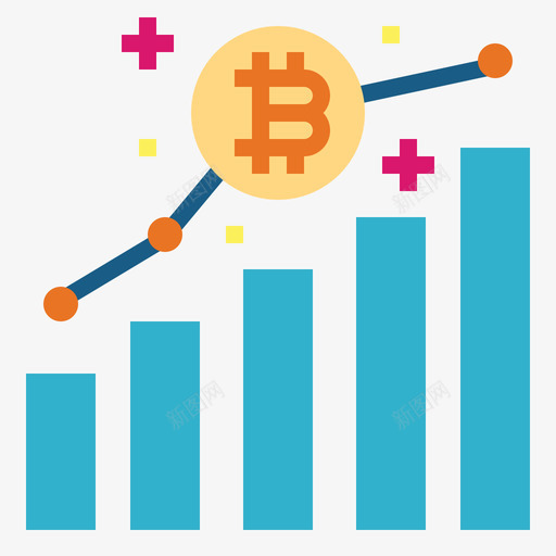 比特币比特币121扁平图标svg_新图网 https://ixintu.com 扁平 比特