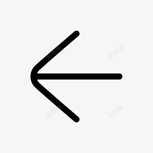 后退箭头应用程序用户界面图标svg_新图网 https://ixintu.com 后退 应用程序 用户界面 箭头 网站