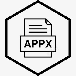 APPxappx文件文件文件类型格式图标高清图片