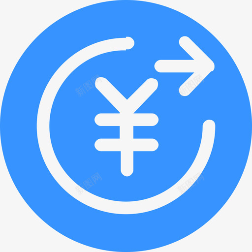 数据渠道-消费总额-iconsvg_新图网 https://ixintu.com 数据渠道-消费总额-icon