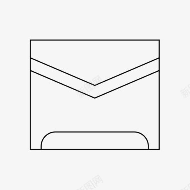 邮件信封时事通讯图标图标
