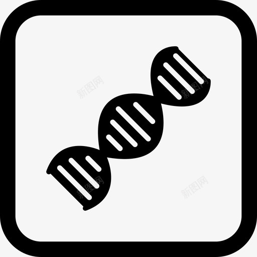 dna遗传学螺旋图标svg_新图网 https://ixintu.com dna lcd rna 医学 螺旋 遗传学