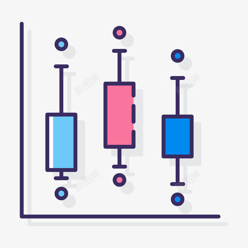 条形图信息图5线颜色图标svg_新图网 https://ixintu.com 信息 条形图 颜色