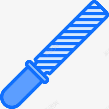 锉刀63号工具蓝色图标图标