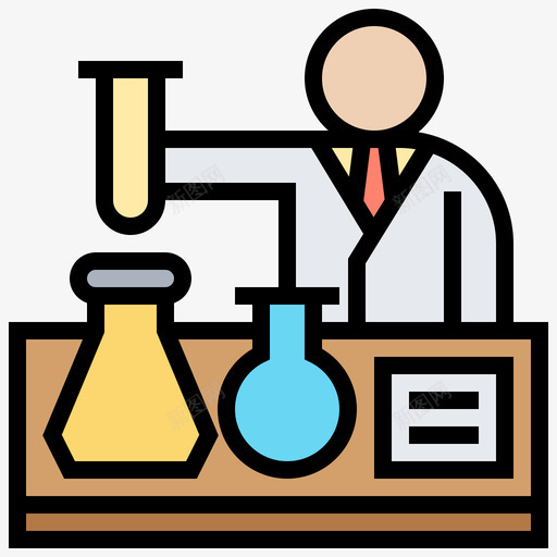 生物工程生物工程25线性颜色图标svg_新图网 https://ixintu.com 生物工程 生物工程25 线性颜色