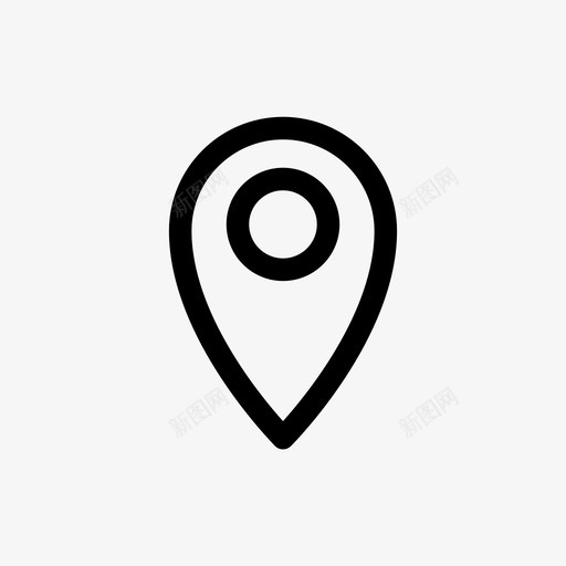 位置地址地图pin图标svg_新图网 https://ixintu.com pin地图 位置 地图pin 地址 导航 购物和电子商务