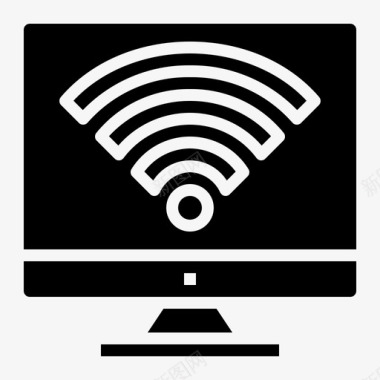 wifi互联网技术图标图标