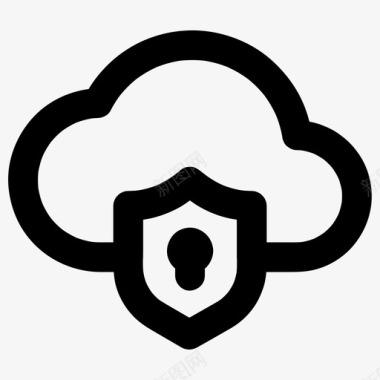 云锁数据保护图标图标