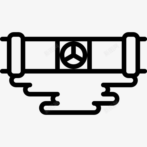 管道管道工11线性图标svg_新图网 https://ixintu.com 管道 管道工 线性
